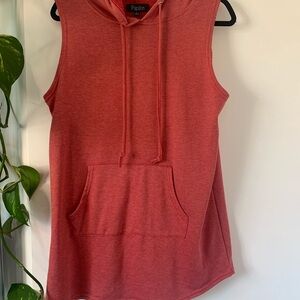 Papillon Blanc Sleeveless Red Dress